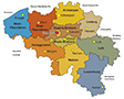 Oost-Vlaanderen (B) - situering